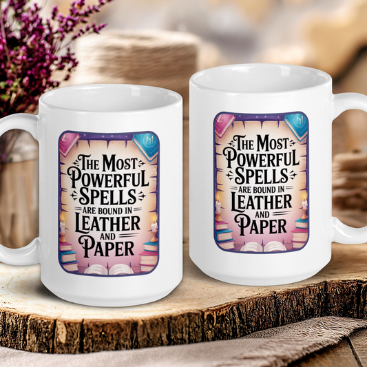 The most powerful spells are bound in leather and paper