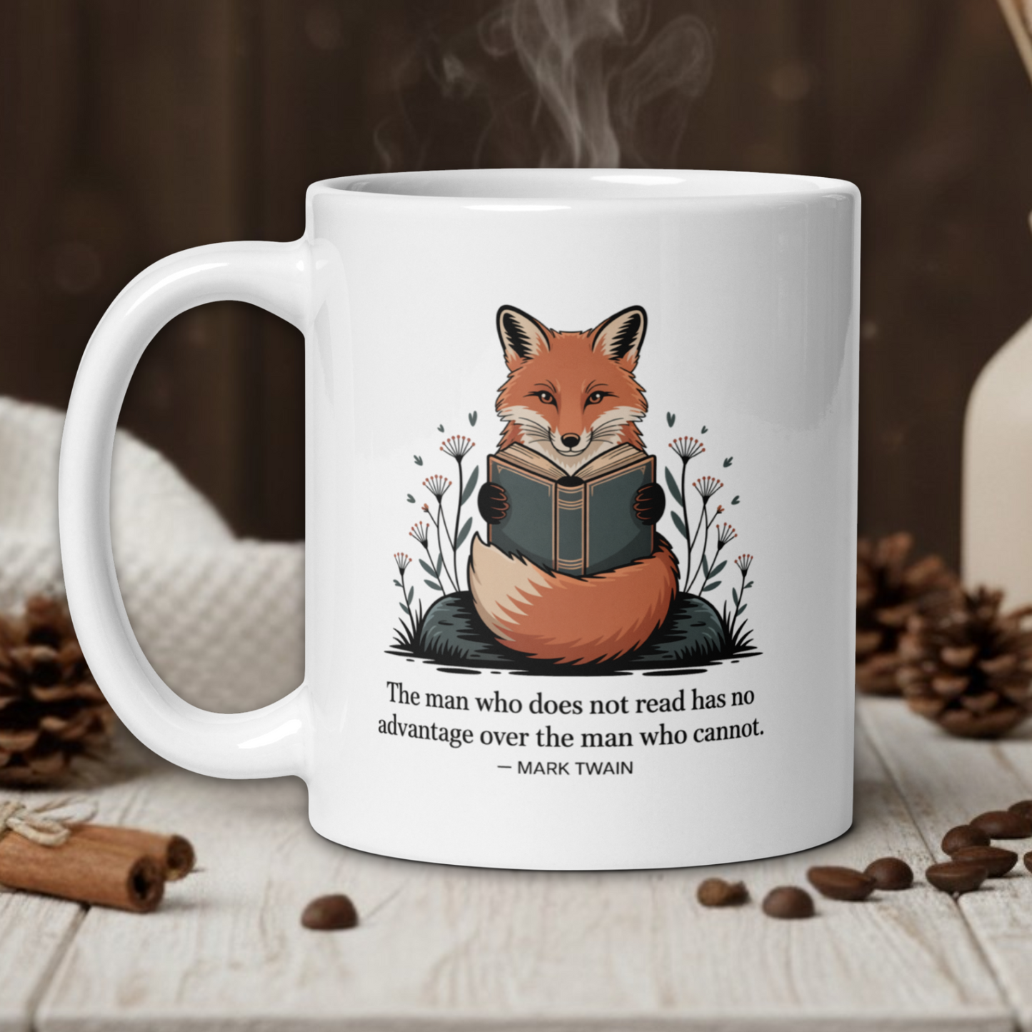 "The man who does not read..." - Mark Twain