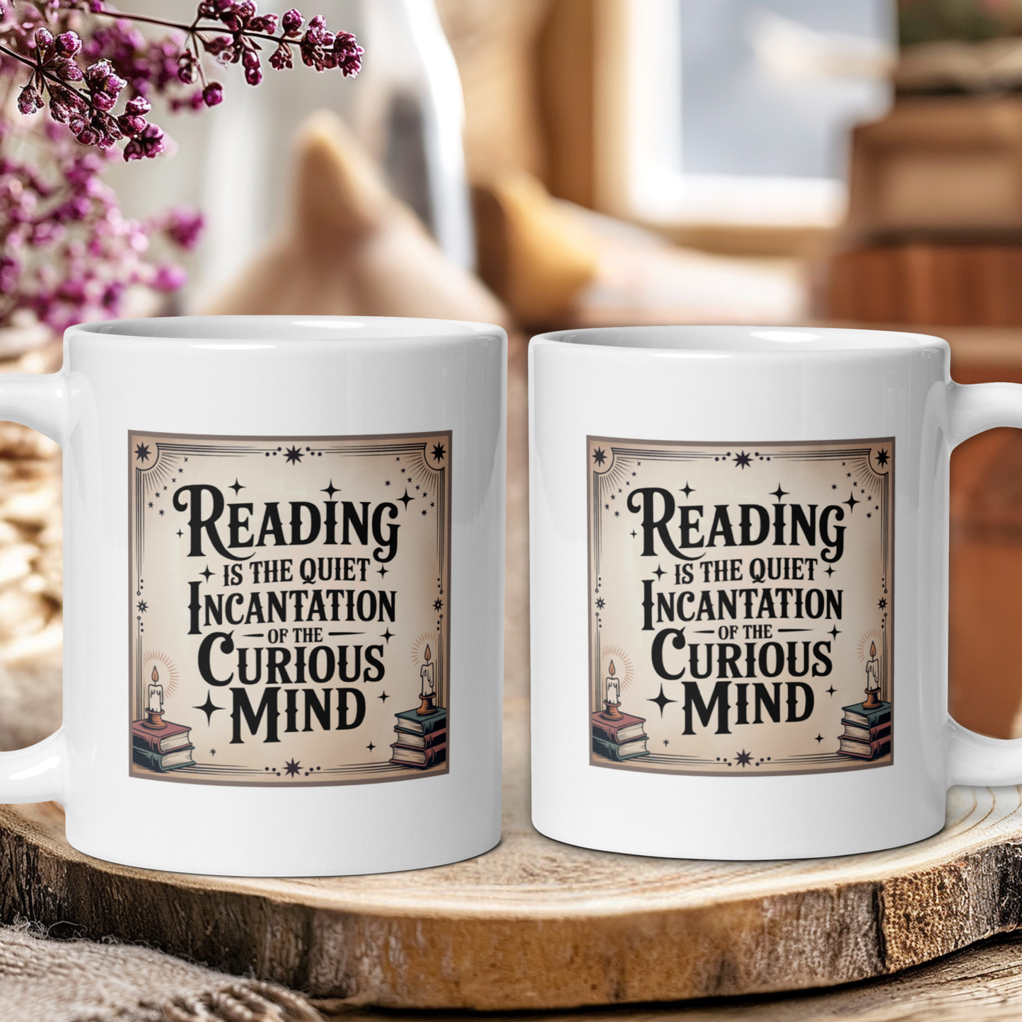 Books don't whisper, they Enchant