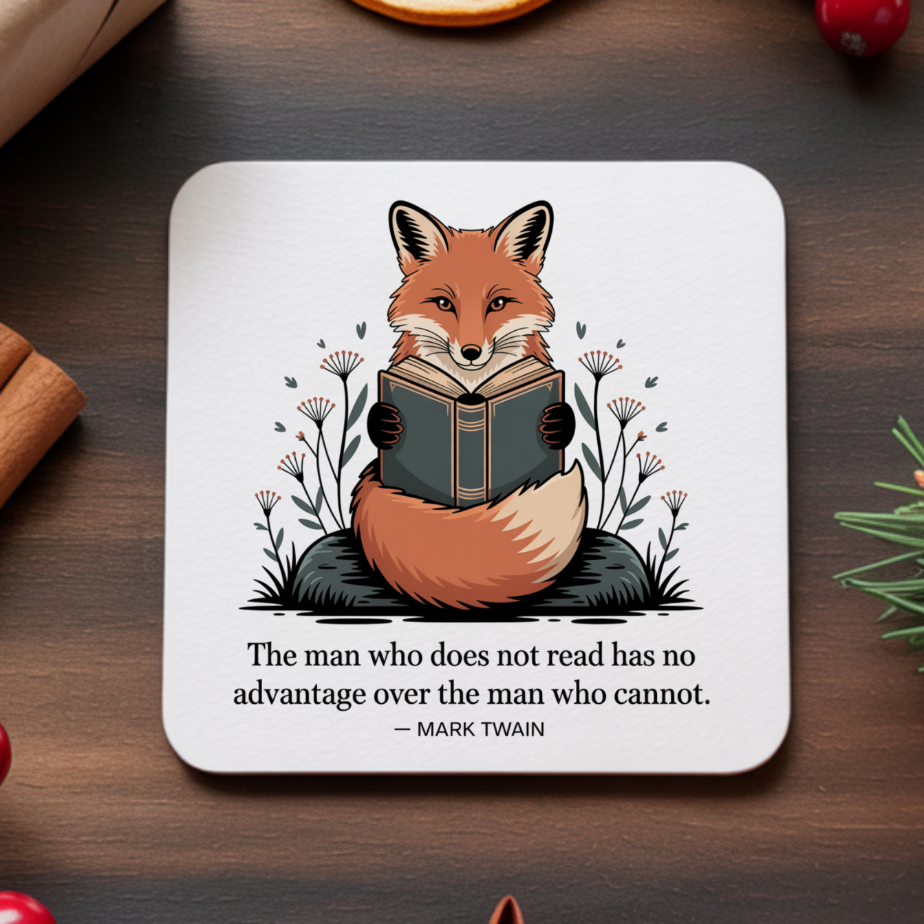 "The man who does not read..." - Mark Twain