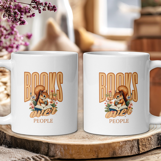 Books over people