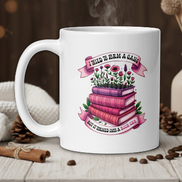 i tried to form a gang, but it turned into a bookclub