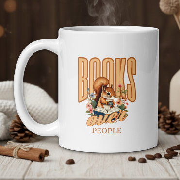 Books over people