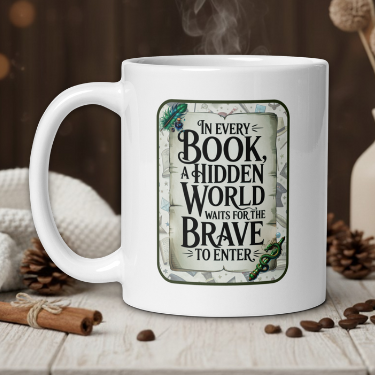 In every Book, a hidden World waits for the brave to enter