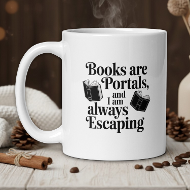 Books are Portals and I am always escaping
