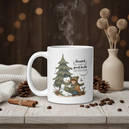 Snowed in with good books and good friends 2