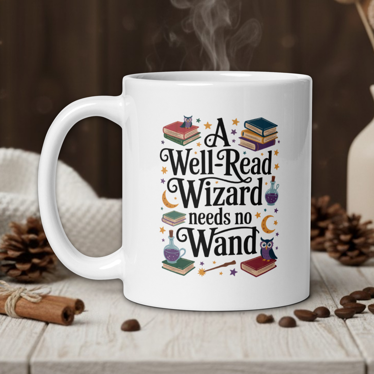 A well-read wizard needs no wand