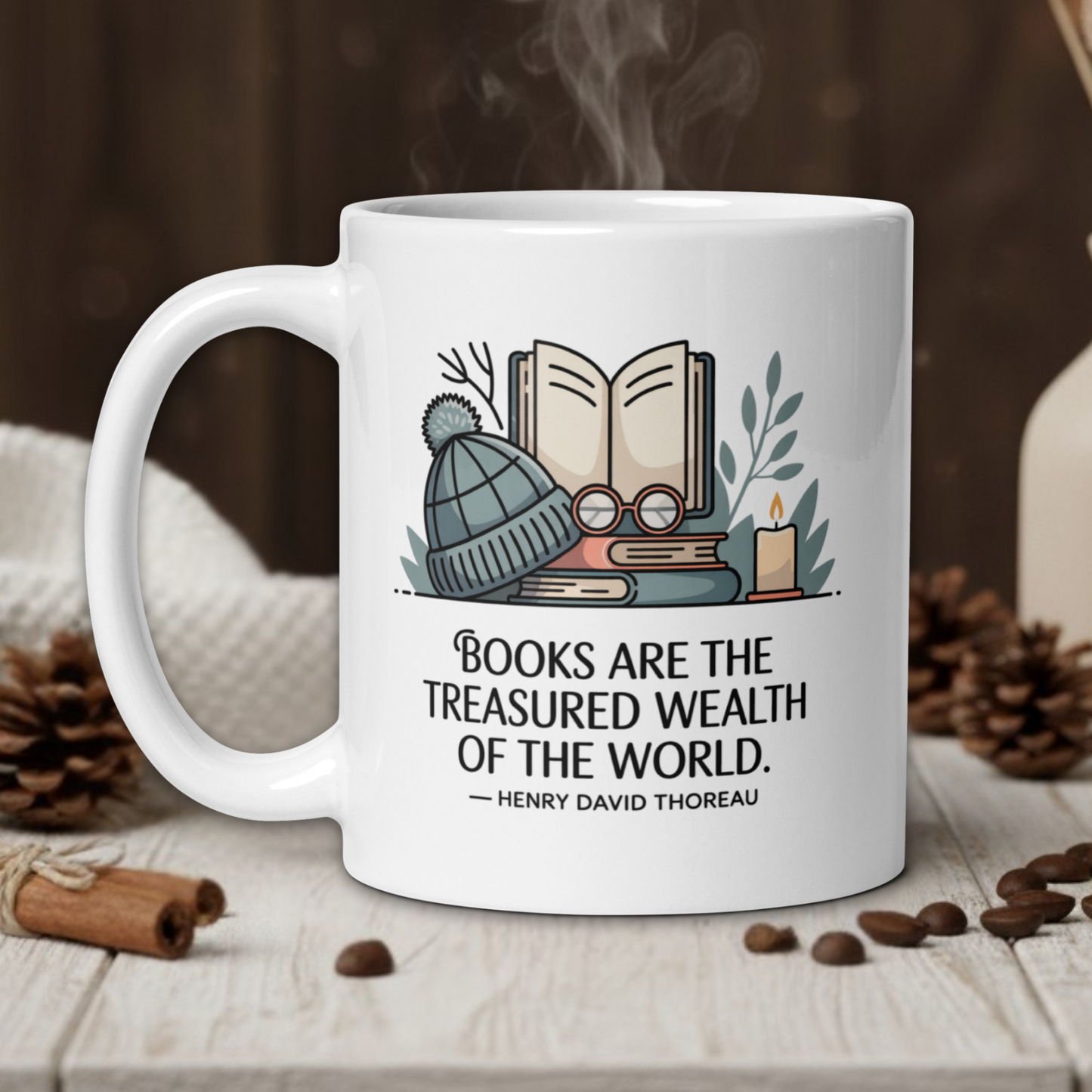 Books are the treasured wealth of the world