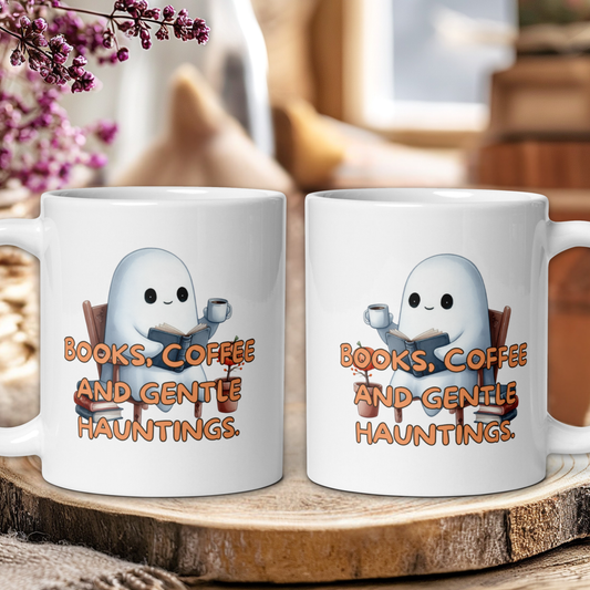 Books, coffee and gentle hauntings