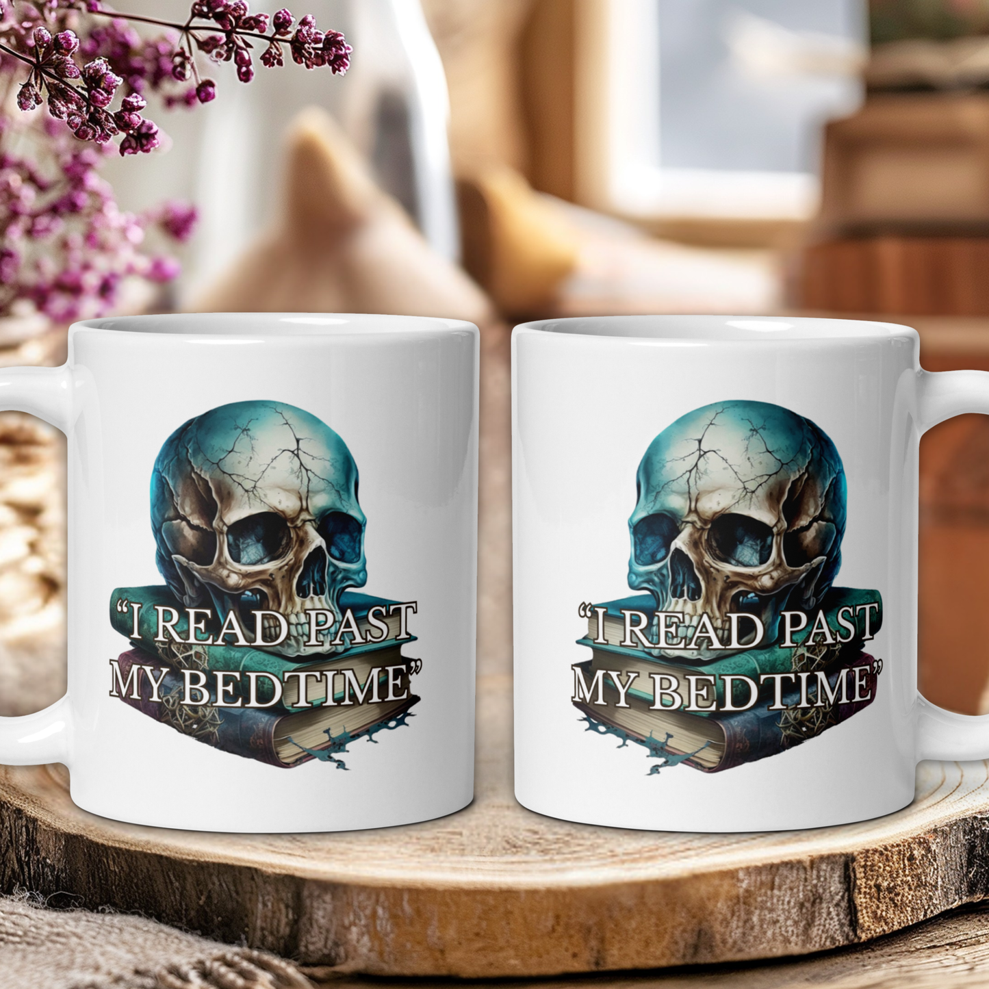 I read past my bedtime