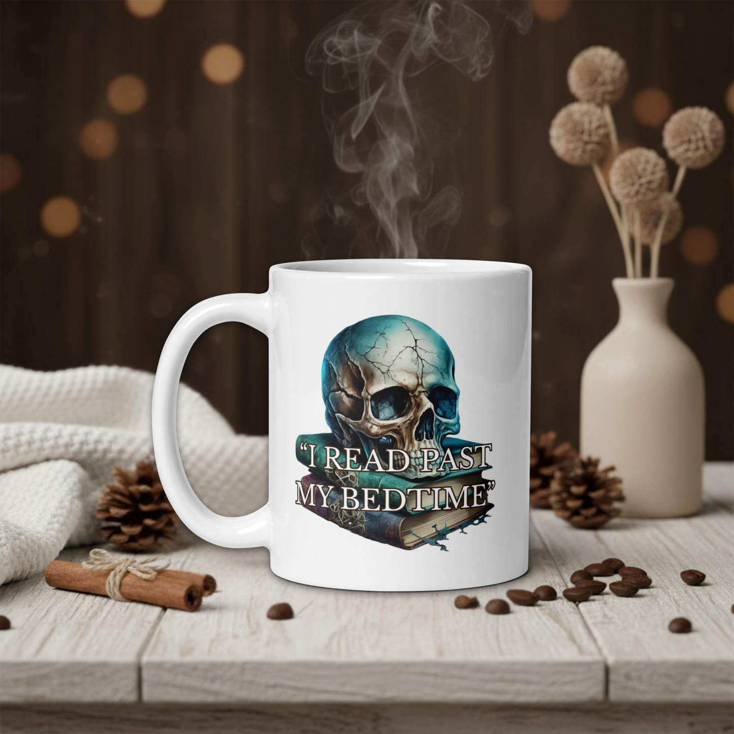 I read past my bedtime