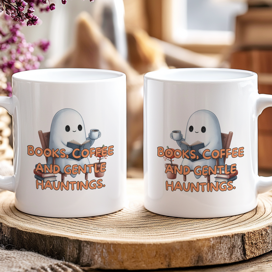 Books, coffee and gentle hauntings