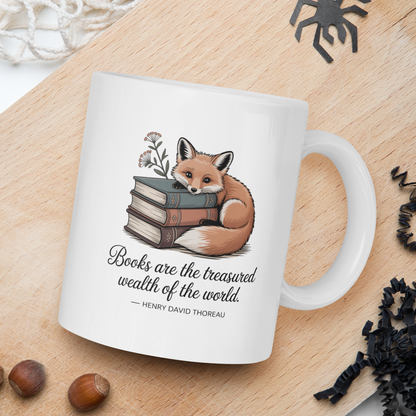 "Books are the treasured wealth of the world" - Henry David Thoreau 2